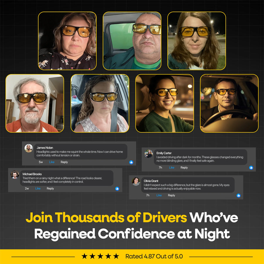 CILIFER® 🔥Last Day 50% OFF🔥 Night Vision Driving Glasses