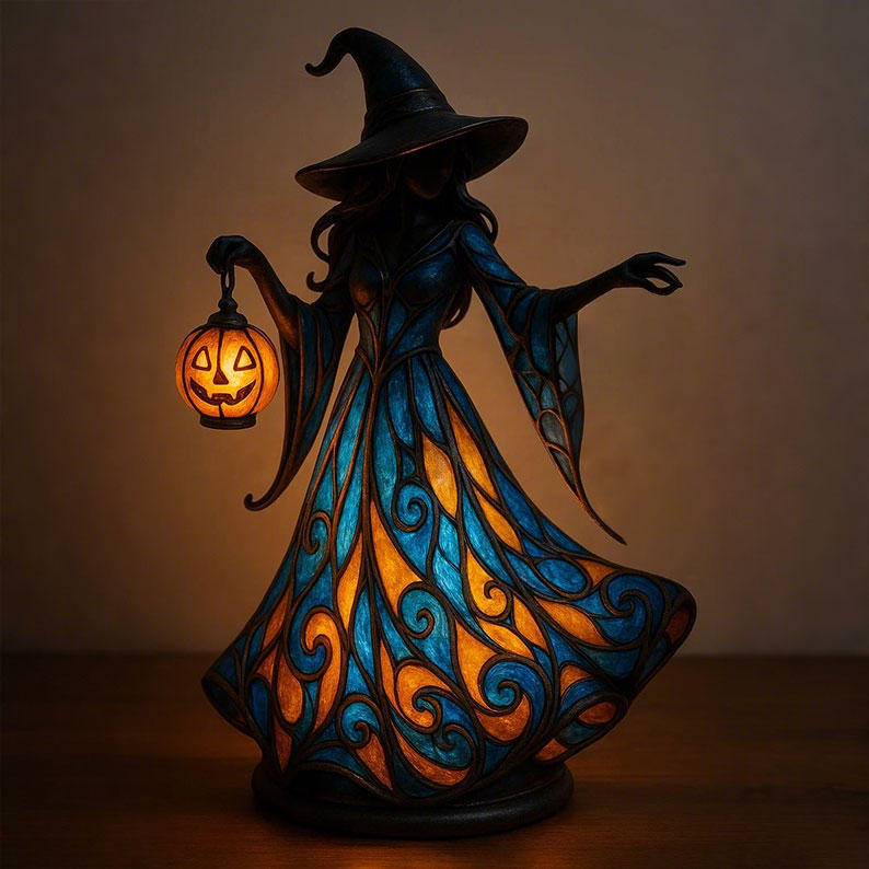 Cilifer® Halloween Witch Lamp