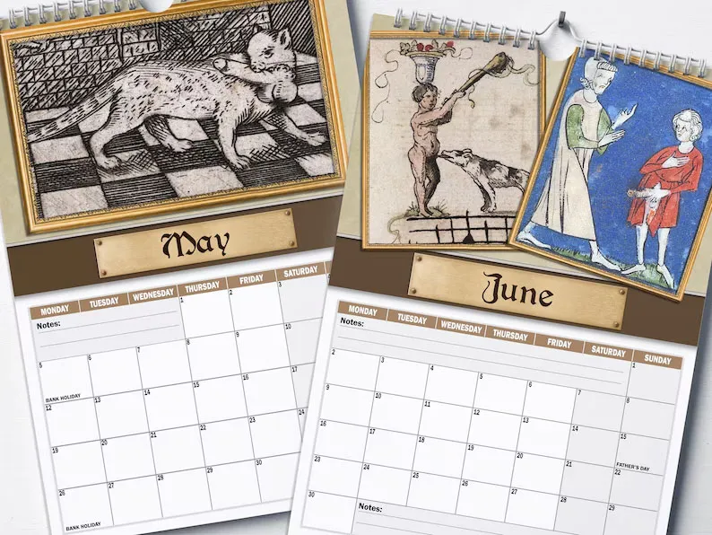 🔥Cilifer® Medieval Dick Pics 2026 Calendar