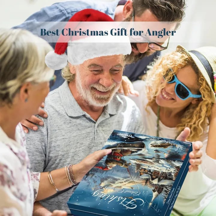 🔥LAST DAY 49% OFF - 🎣2025 Cilifer® Xmas Holiday Fishing Advent Calendar