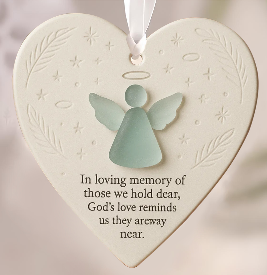 Cilifer® Heart-Shaped Angel Friendship Ornament