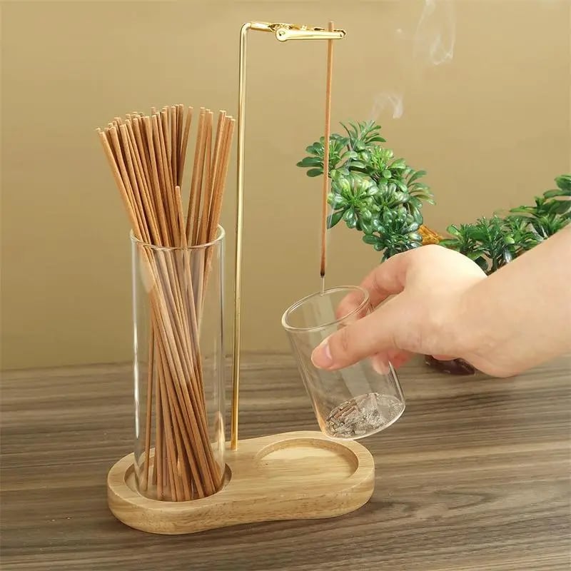 CILIFER® 2 in 1 Incense & Candle Holder(Fragrance-free)