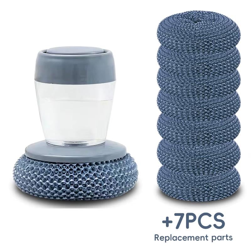 CILIFER® 🧽 Comfort Grip Soap Dispensing Kitchen Scrub