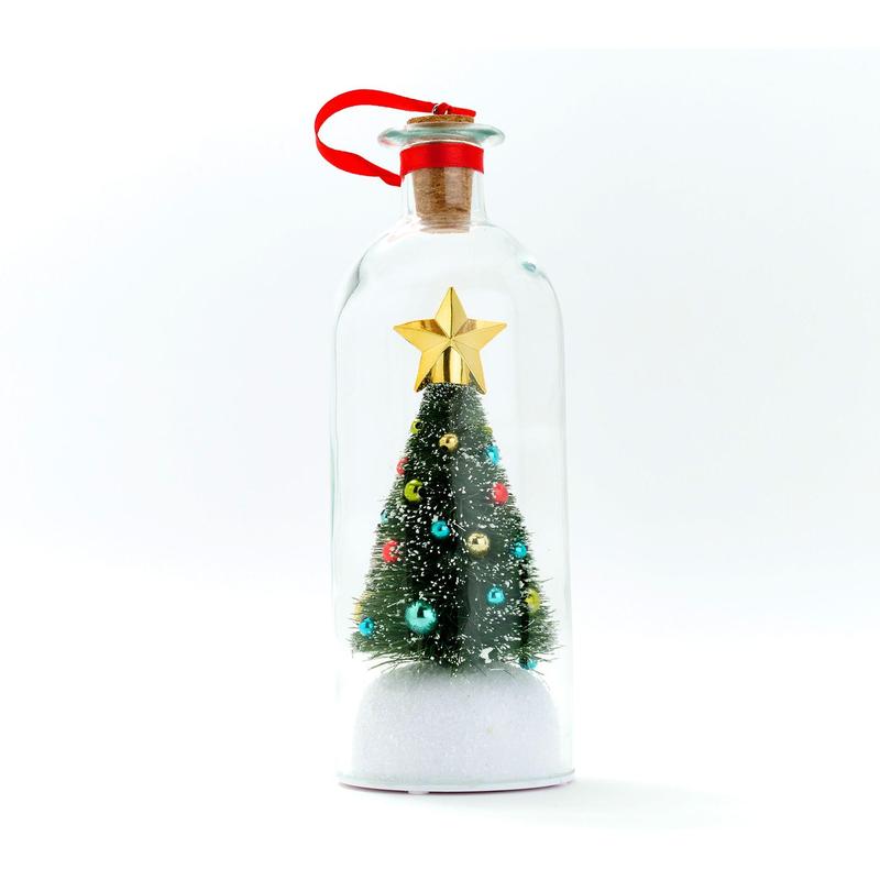 Cilifer® 🔥Mr. Christmas Recordable Christmas Tree Message In A Bottle D01
