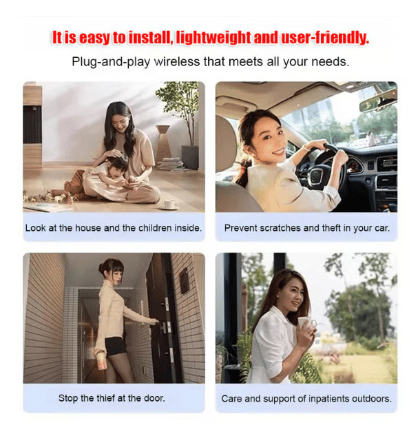 CILIFER® No WIFI or electricity required💯Tiny and installs in 1 second ⚠️Remote real-time viewing