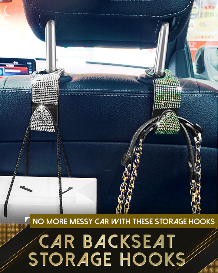 Car Backseat Storage Hooks