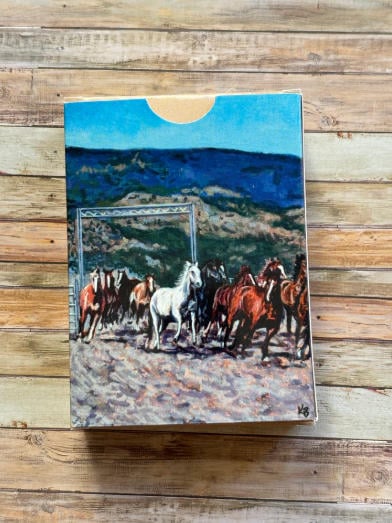 🔥LAST DAY 50% OFF🔥Cilifer® Hand-Painted Rodeo Legends Card Deck:54 Cards