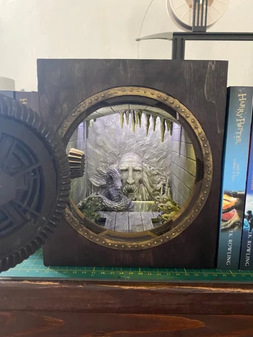 š„HOT SALEš„CiliferĀ® Chamber of Secrets Magic Book nook library decor