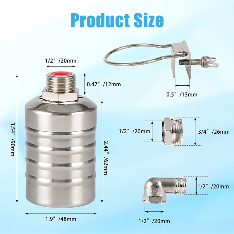 CILIFER® Water Level Automatic Control Float Valve