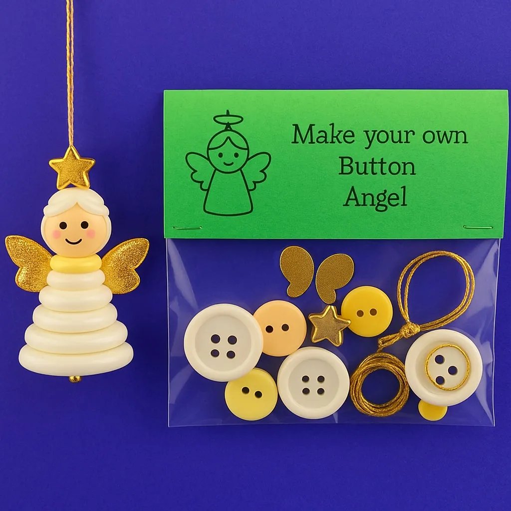 ☃️Cilifer® DIY Button Snowman Ornament Kit