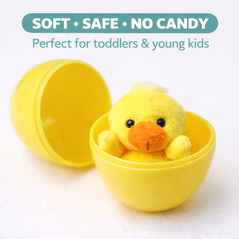 CILIFER® Plush Animals Pre-Filled Easter Eggs