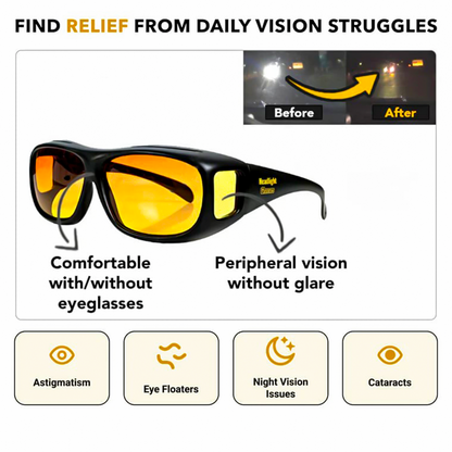 CILIFER® 🔥Last Day 50% OFF🔥 Night Vision Driving Glasses