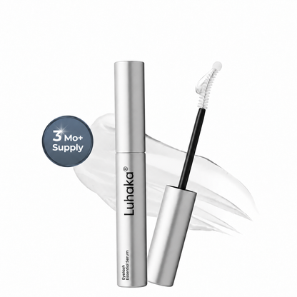 Peptide Lash & Brow Serum with Precision Brush – Fuller-Looking Lashes, 15ml