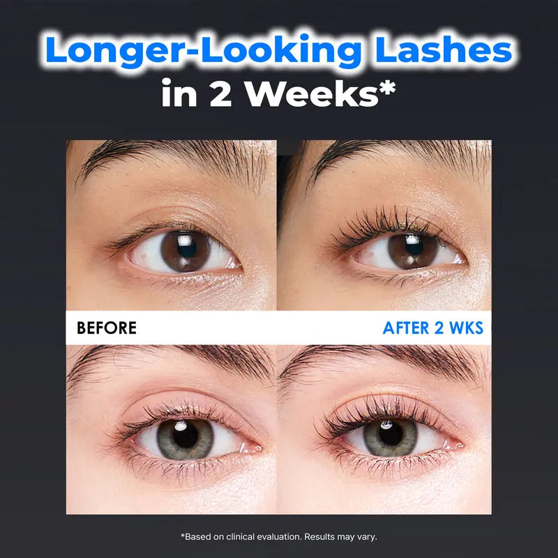 Peptide Lash & Brow Serum with Precision Brush – Fuller-Looking Lashes, 15ml