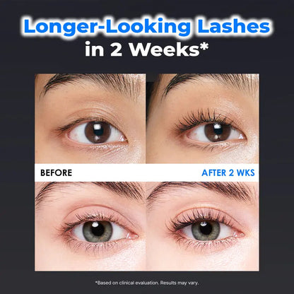Peptide Lash & Brow Serum with Precision Brush – Fuller-Looking Lashes, 15ml