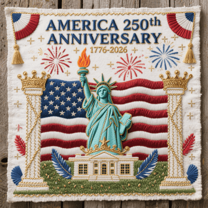 ✨Cilifer® 250th Anniversary of America Cross Stitch Kit – Celebrate with Craft and Tradition