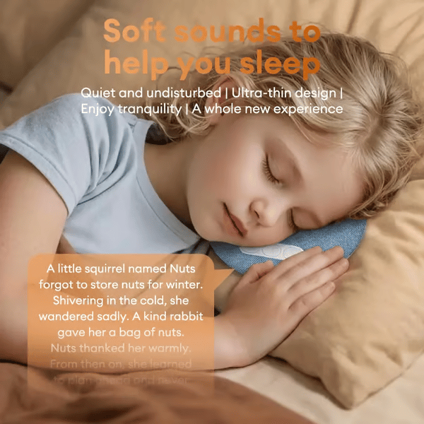 CILIFER® Last Day Sale S1 Ultra-Thin Bluetooth Pillow Speaker with Bluetooth 6.0 - Bone Conduction Technology