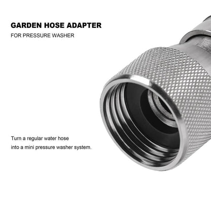 CILIFER® Garden Hose to Mini Power Washer Adapter-3/4 GHT to 1/4