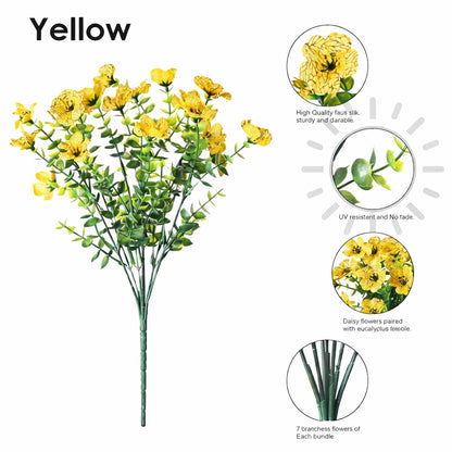 CILIFER® 🎉 Hot Sale 50% OFF🎉Realistic UV-Resistant Outdoor Flowers – Zero Maintenance
