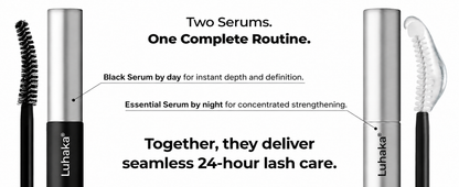 Peptide Lash & Brow Serum with Precision Brush – Fuller-Looking Lashes, 15ml