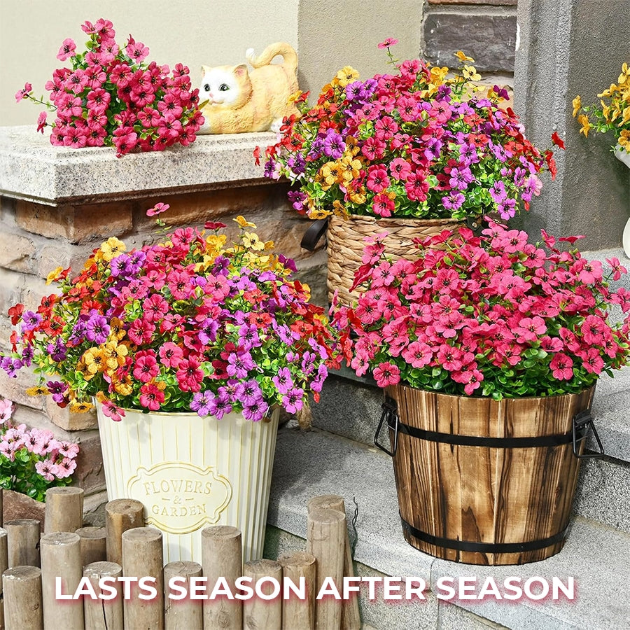 CILIFER® 🎉 Hot Sale 50% OFF🎉Realistic UV-Resistant Outdoor Flowers – Zero Maintenance
