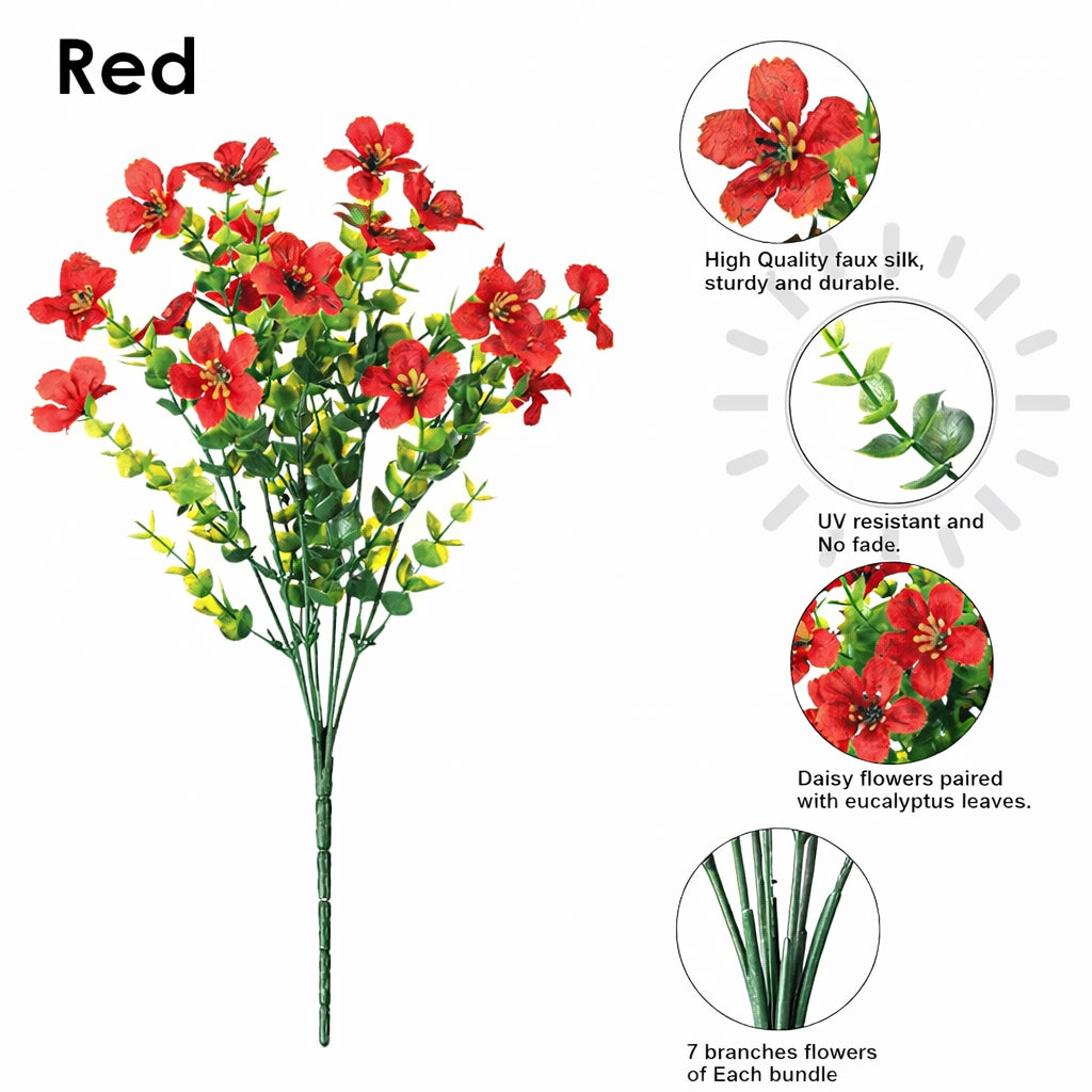 CILIFER® 🎉 Hot Sale 50% OFF🎉Realistic UV-Resistant Outdoor Flowers – Zero Maintenance