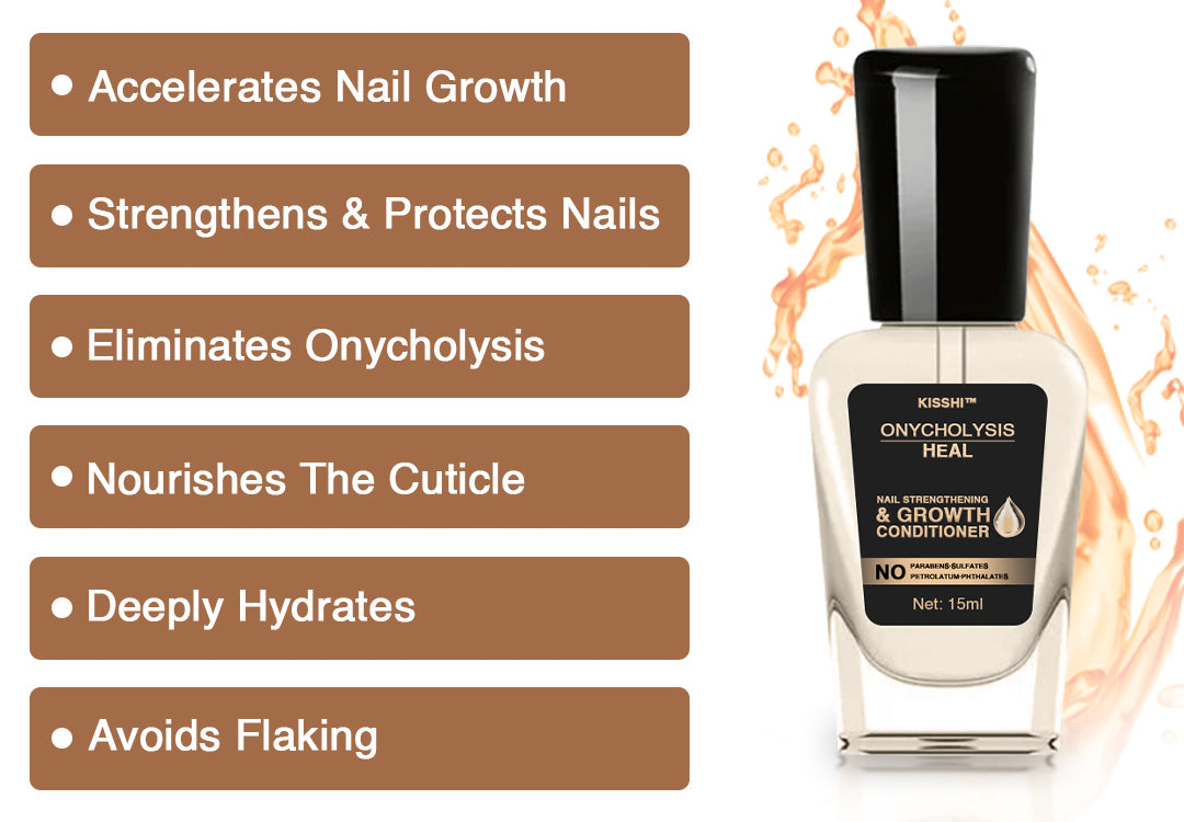 💜Kisshi™ OnycholysisHeal Nail Strengthening And Growth Conditioner
