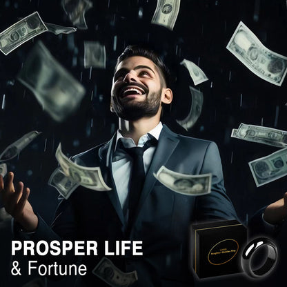 💜🤍Kisshi™FengShui Obsidian Ring