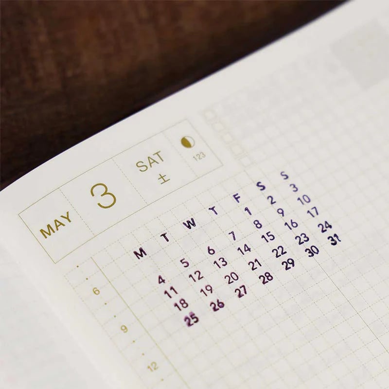 📅 Cilifer® TimeBlocks Connected Calendar Stamp