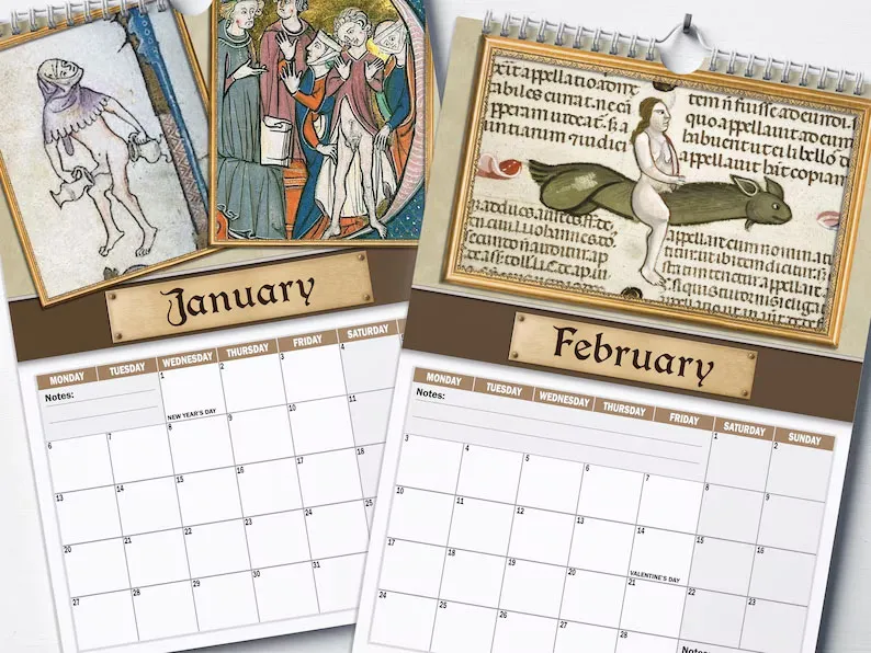 🔥Cilifer® Medieval Dick Pics 2026 Calendar