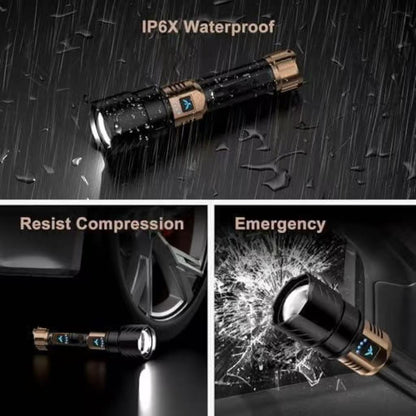 Cilifer®  flashlight strong light ultra bright outdoor camping home long-range portable ultra long endurance lighting