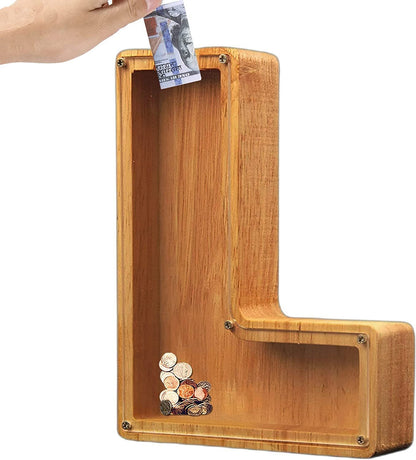 🎁Last Day 49% OFF - Cilifer® Customized wooden piggy bank gift for children🎉