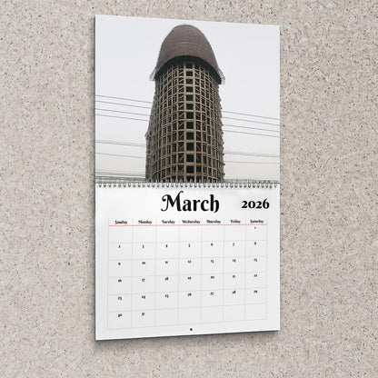 Cilifer® Funny Building 2026 Calendar
