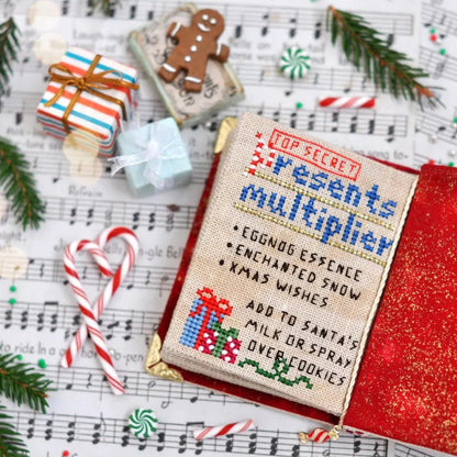 🔥Last Day 49% OFF -Cilifer® Christmas Book SAL 3D Cross Stitch Kit – Complete Craft Set