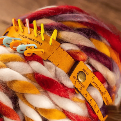 CILIFER® 🧶The Crafters' Multi-Wrap | 7-in-1 Leather Measuring Tool