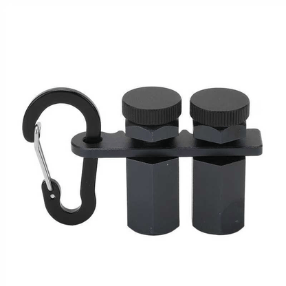 CILIFER® Tall Stair Gauges for Framing Square – Hexagonal Stable Lock with Holder & Hook for Carpentry & Circular Saw