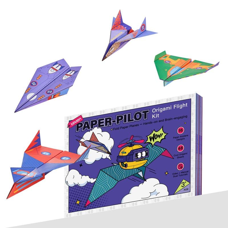 🔥Last Day 50% OFF - ✈✨Cilifer® Leven DIY Paper Airplane Book