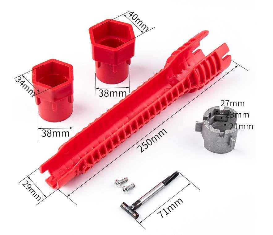 CILIFER® Eptchn 8-in-1 Sink Wrench