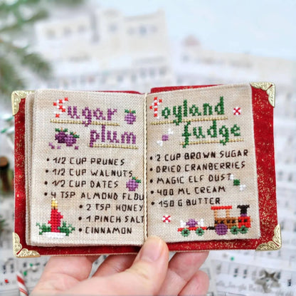 🔥Last Day 49% OFF -Cilifer® Christmas Book SAL 3D Cross Stitch Kit – Complete Craft Set