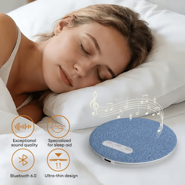 CILIFER® Last Day Sale S1 Ultra-Thin Bluetooth Pillow Speaker with Bluetooth 6.0 - Bone Conduction Technology