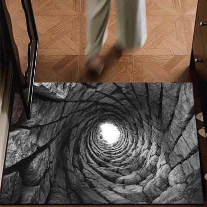CILIFER® 🔥Visual Illusion Endless Abyss Pattern HD Printed Non-Slip Doormat😃Same as in the video