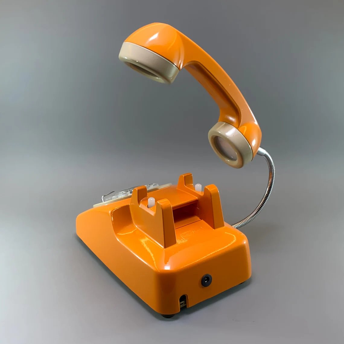 Billhol® 🔥Upcycled Rotary Phone Lamp. Vintage Desk Light