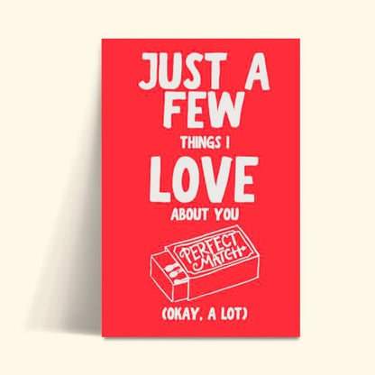 CILIFER® Just A Few Things I Love About You (With All My Heart)