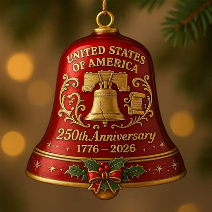 🔥Last Day: 50% OFF🔔Cilifer® United States 250th Anniversary Bell Ornament