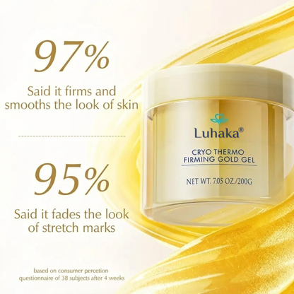 LUHAKA® Fast-Acting Anti Cellulite Sculpting & Tightening Burn Gold Massage Cream