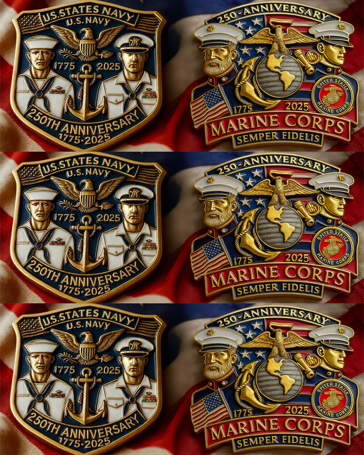 🎖️Cilifer® U.S.250th Anniversary Commemorative Pin – 🫡A Legacy Forged by Honor