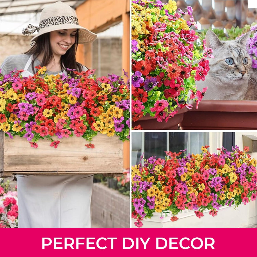 CILIFER® 🎉 Hot Sale 50% OFF🎉Realistic UV-Resistant Outdoor Flowers – Zero Maintenance