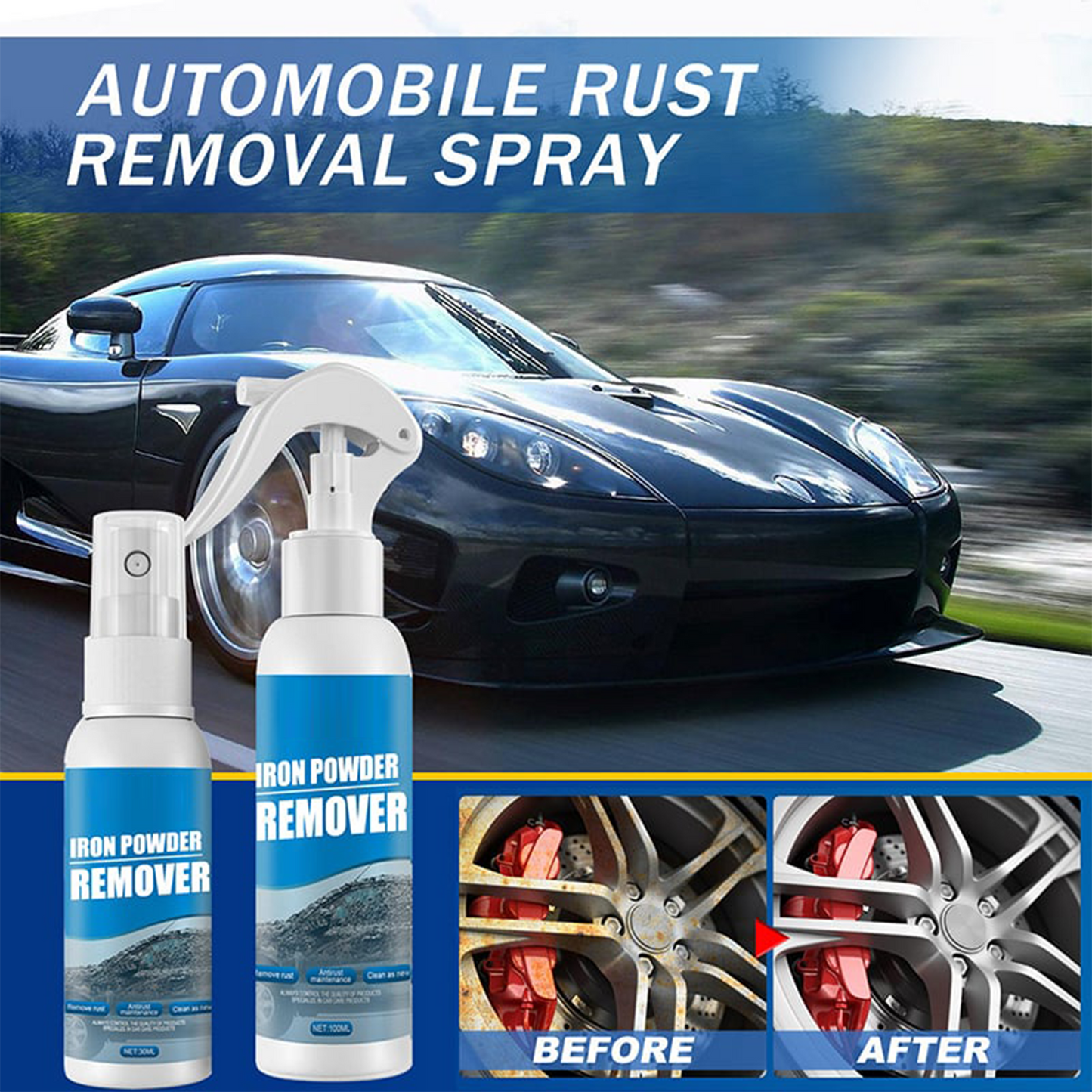 CILIFER® 🔥2026 New Year- Multi-functional Quick-acting Rust Removal Spray