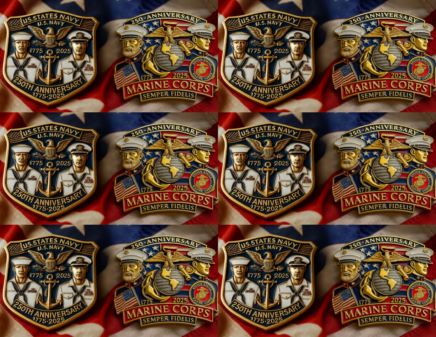 🎖️Cilifer® U.S.250th Anniversary Commemorative Pin – 🫡A Legacy Forged by Honor