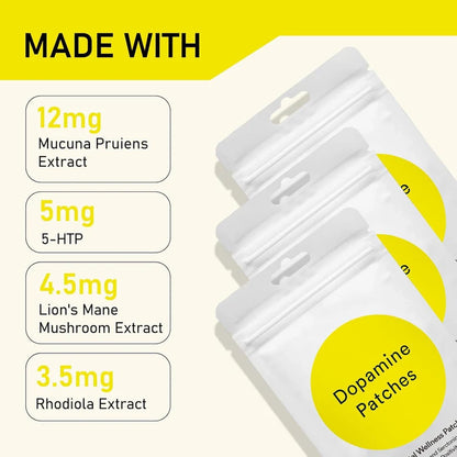 LUHAKA® Dopamine Patches: Mental Wellness Patches